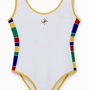 NEW Casablanca 3D monogram one piece swimsuit